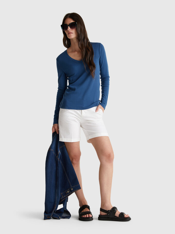 T-SHIRT L/S Mujer image number 3